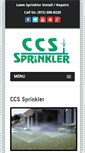 Mobile Screenshot of ccssprinkler.com
